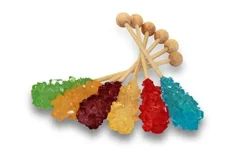 CRISTALLI DI ZUCCHERO IN STICK ARCOBALENO
