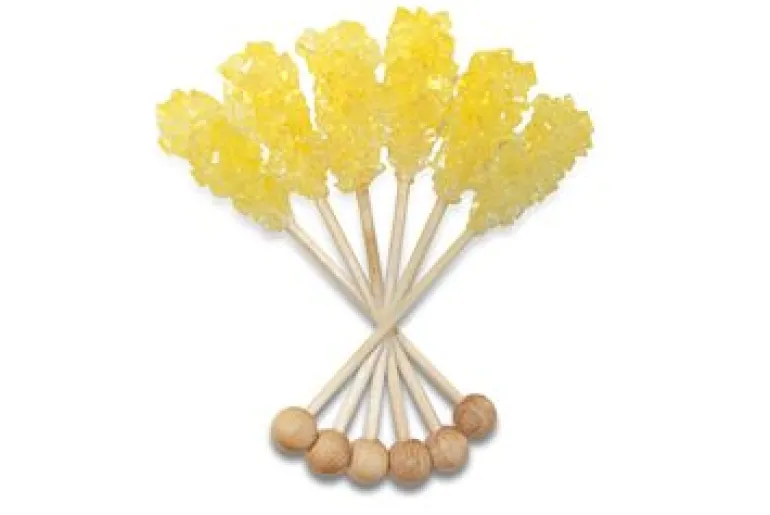 CRISTALLI DI ZUCCHERO IN STICK AL LIMONE