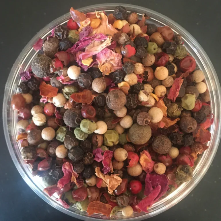 MIX DI PEPE E ROSA